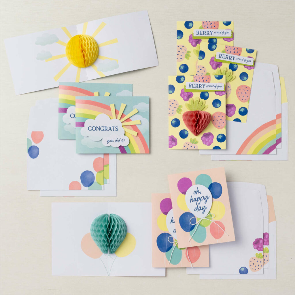 Nieuw: Creatieve set Hoera, honeycomb